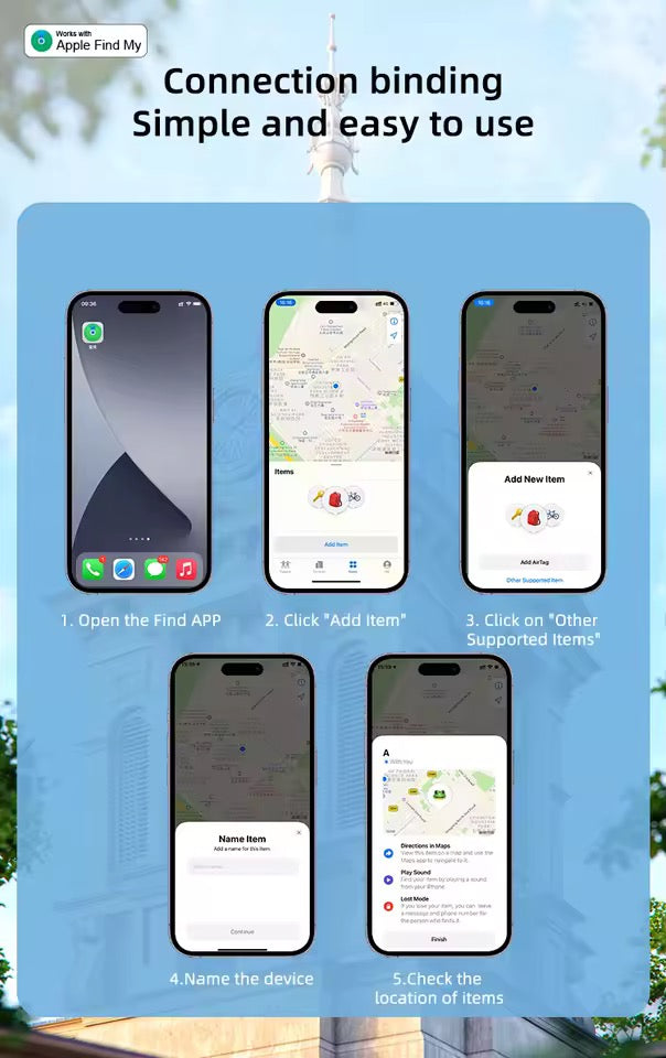 CLINGY TRACKER TAG